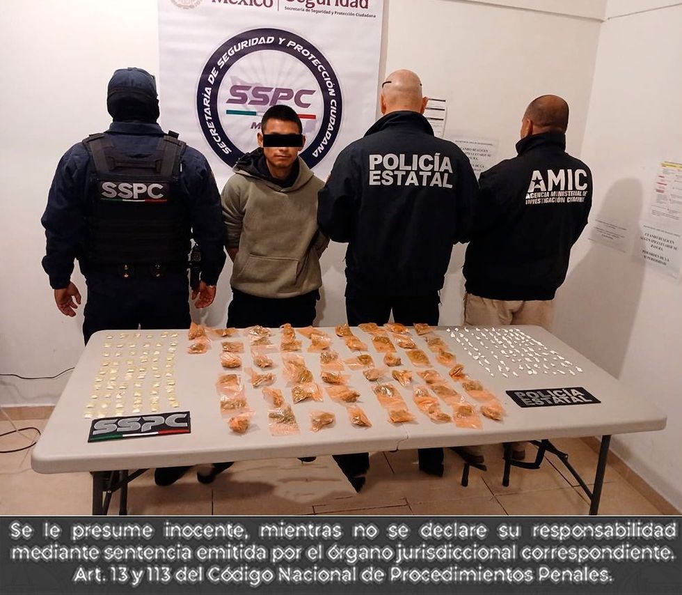 Detienen en Nogales a hombre con más de 200 dosis de droga durante ...